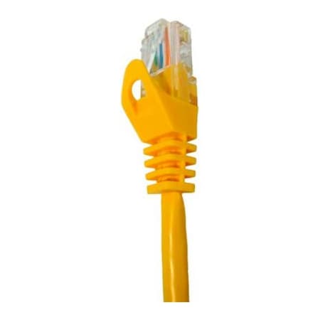 Chiptech, Inc Dba Vertical Cable Vertical Cable CAT6 Snagless Molded Patch Cable, 14 ft. (4.3 meter), Yellow 094-857/14YL